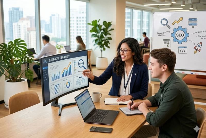 Technical SEO consulting for traffic growth