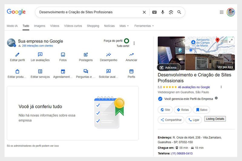 Google Business Profile Admin Dashboard